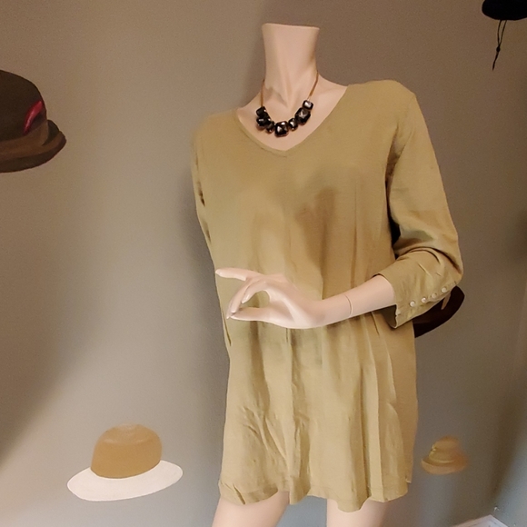 J. Jill Tops - J Jill v-neck tunic 1X